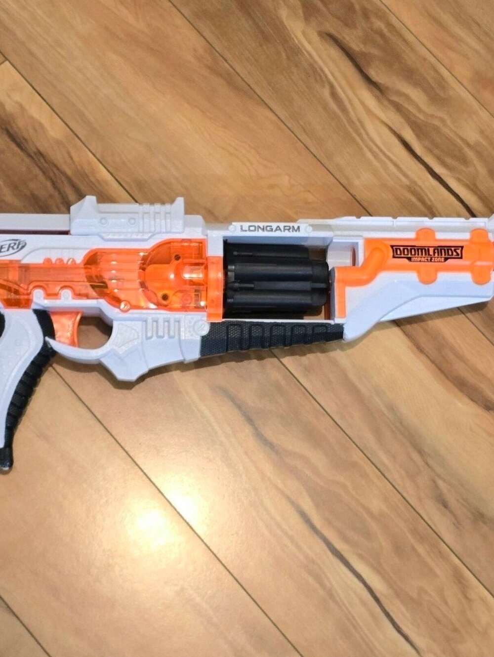 Nerf Doomlands Impact Zone Longarm Blaster Gun Toy
